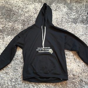Darc sport Bushido code born in darcness hoodie size medium new without tags
